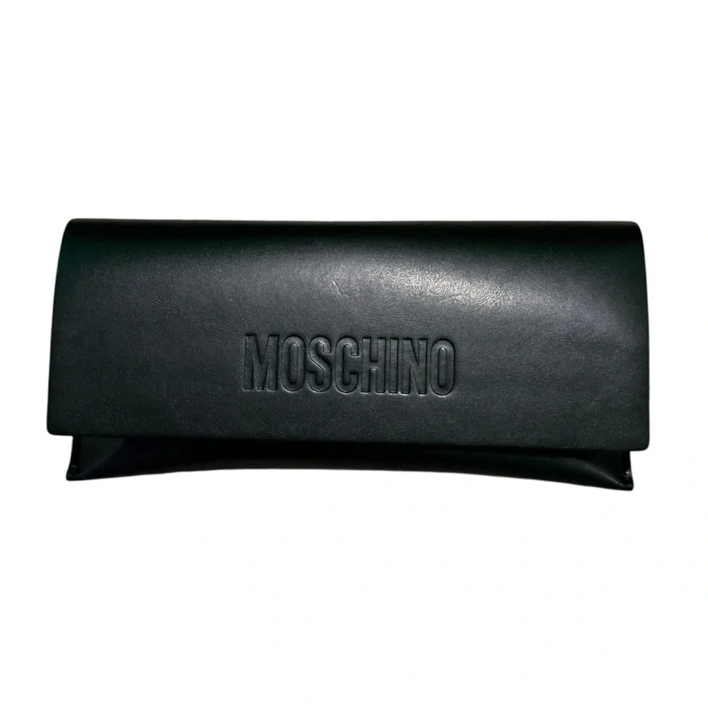 MOSCHINO 53mm Gradient Sunglasses Blue/Brown $262 Retail NWT